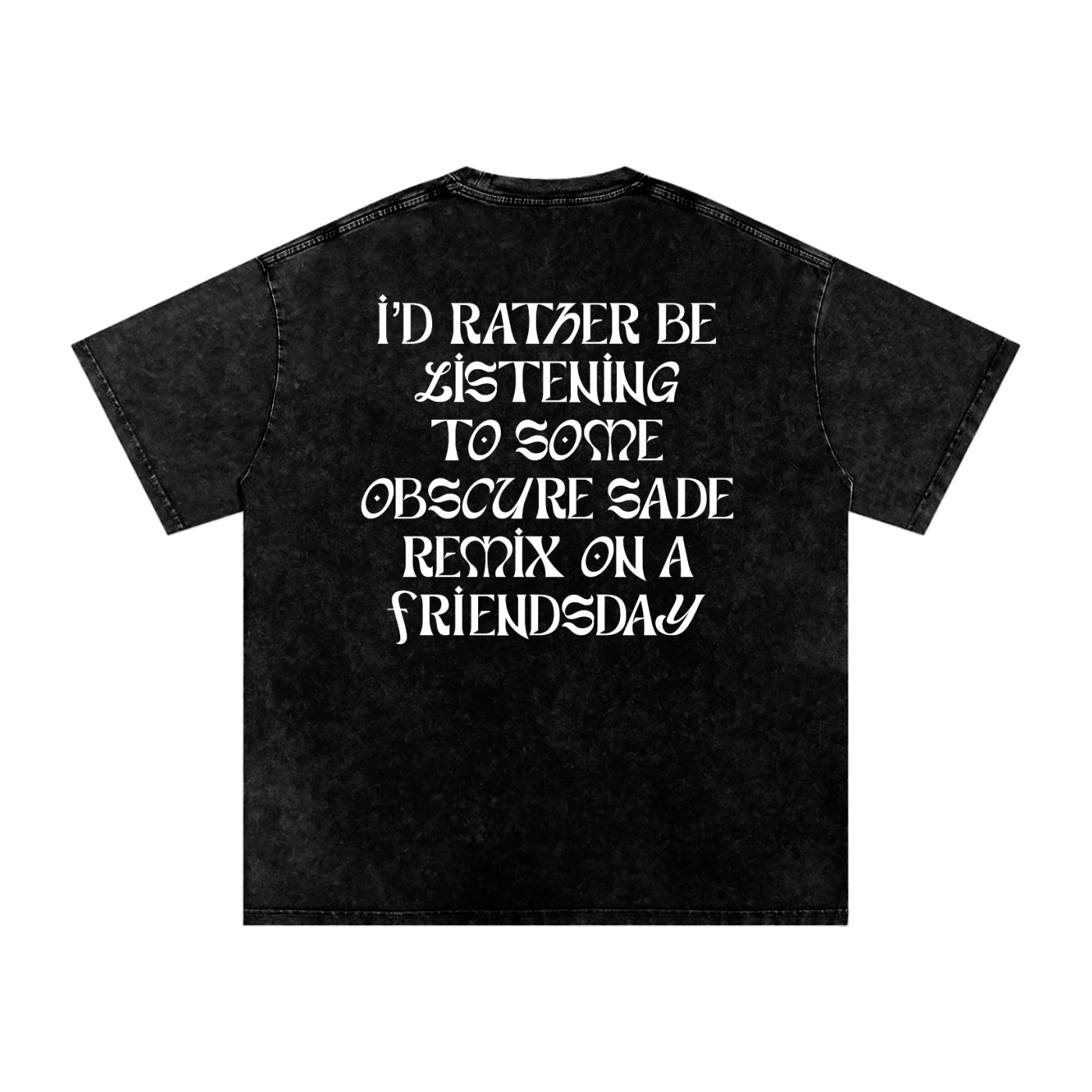 Acid Wash Oversize T-Shirt - 250 GSM