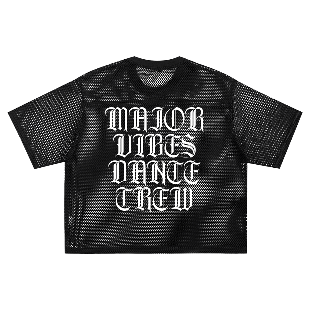 See-through Boxy Net T-shirt